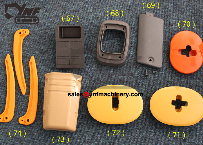 Ricambi cabina e accessori YNF-CAB-1EB92D5021 YNF-CAB-1EB92D5021, vista 1