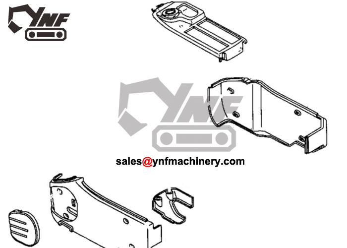 Ricambi cabina e accessori YNF-CAB-C942C35C1E YNF-CAB-C942C35C1E, vista 4