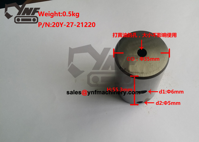 Ricambi riduttori traslazione e rotazione 20Y-27-21220, PC200-6 YNF-GBX-44FDCEC3C8, vista 3