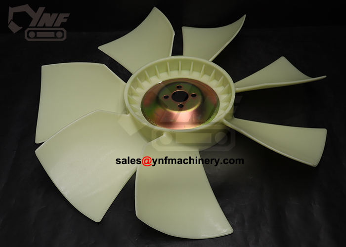 Ventola di raffreddamento YNF00824, 6BG1, ZX200, 650-36-60-4T7, 113660-3280 YNF00824, vista 1