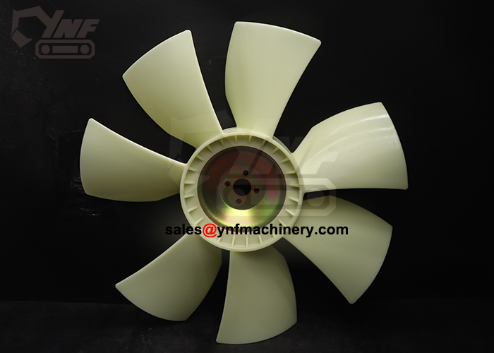 Ventola di raffreddamento YNF00824, 6BG1, ZX200, 650-36-60-4T7, 113660-3280 YNF00824, vista 2