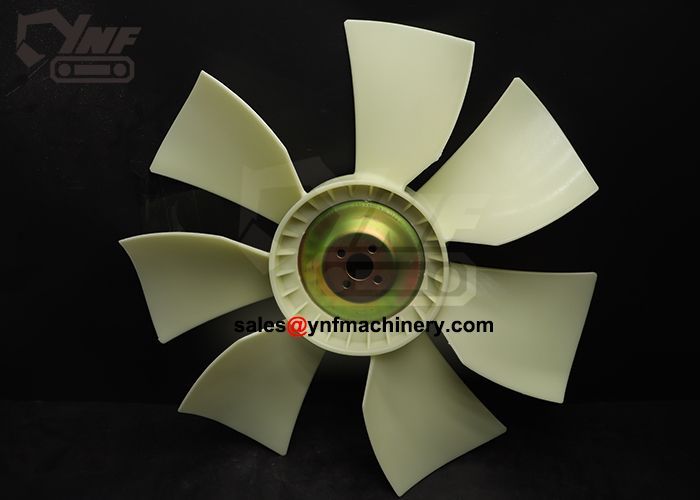 Ventola di raffreddamento YNF00824, 6BG1, ZX200, 650-36-60-4T7, 113660-3280 YNF00824, vista 3