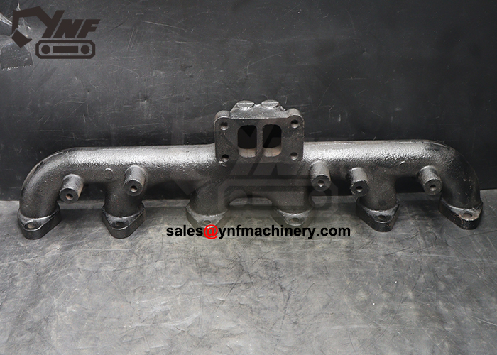 Tubo di scarico PC200-8, 6D107 YNF01207, vista prodotto 2