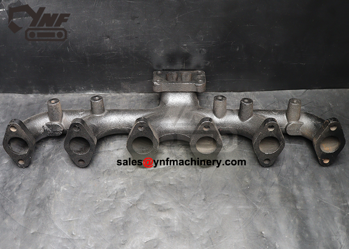 Tubo di scarico PC200-8, 6D107 YNF01207, vista prodotto 4
