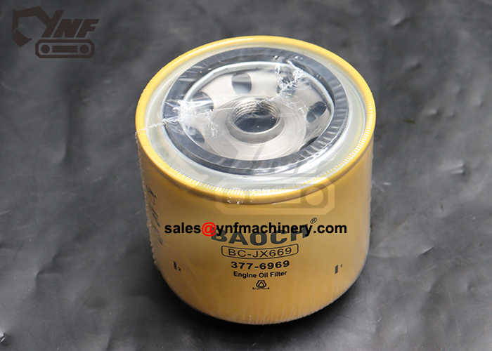 Filtro YNF17512, 377-6969, CAT306E YNF17512, vista 3