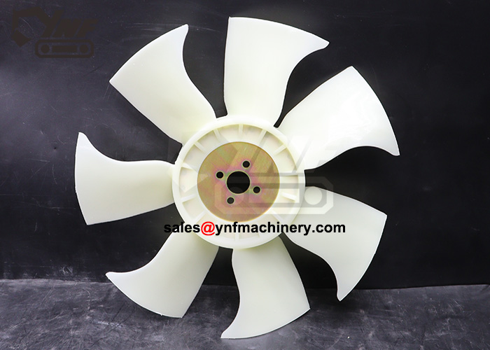 Ventola di raffreddamento YNF17991, 17510-74110, V1505, 340-24-42-4T7 YNF17991, vista 2