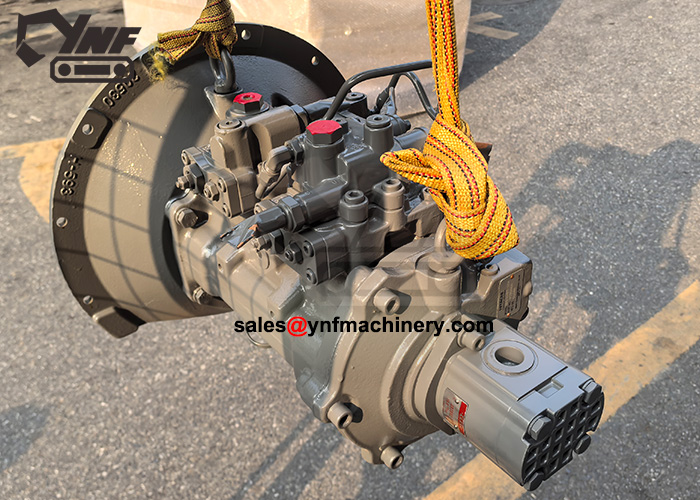 Componente pompa idraulica YNF18265, HPK060CT018K, ZX135US-5B YNF18265, vista 3