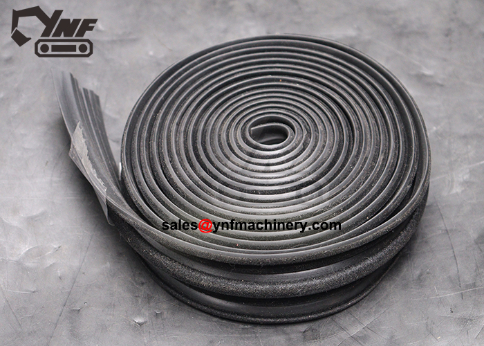 Supporto antivibrante in gomma YNF18437, 20Y-53-11484, PC130, PC200 YNF18437, vista 1