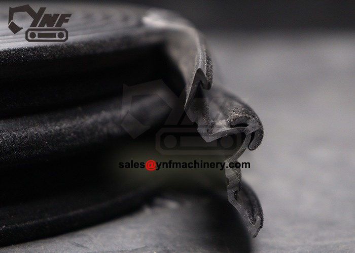 Supporto antivibrante in gomma YNF18437, 20Y-53-11484, PC130, PC200 YNF18437, vista 2