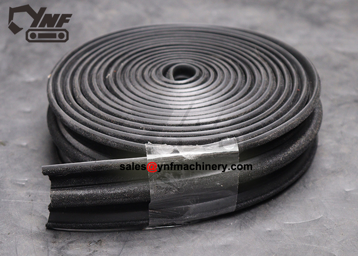 Supporto antivibrante in gomma YNF18437, 20Y-53-11484, PC130, PC200 YNF18437, vista 3