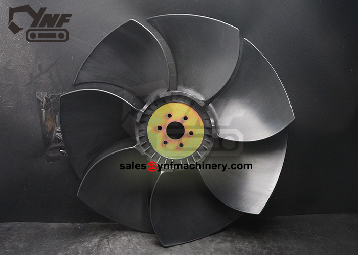Ventola di raffreddamento YNF18532, SY215, 4M50, 645-51-89-6T7 YNF18532, vista 4