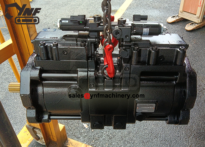 Componente pompa idraulica YNF19021, H3V63DTP-1E00, E135SR-1ES YNF19021, vista 1